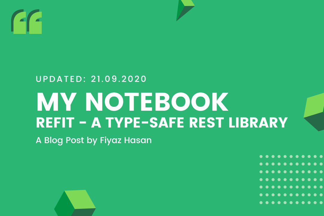 My Notebook: Refit - A type-safe REST library