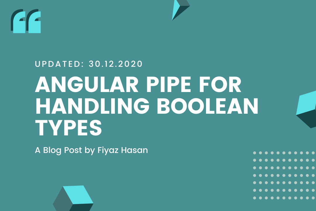 Angular Pipe for Handling Boolean Types